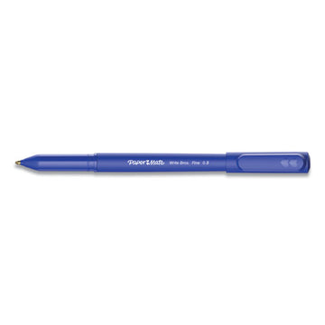 Paper Mate® Write Bros. Ballpoint Pen, Stick, Fine 0.8 Mm, Blue Ink, Blue Barrel, Dozen freeshipping - TVN Wholesale